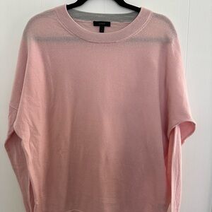J.Crew Pink Merino Wool Sweater
